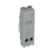 BG GridLite Evolve Gloss White 20A 1 Way Retractive Bell Symbol Switch Module MPCDW14BELL – side view