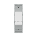 BG GridLite Evolve Gloss White 20A 1 Way Retractive PRESS Switch Module MPCDW14PR – front view