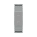 BG GridLite Polished Chrome Touch LED Dimmer Master Module MPCTDM – front view