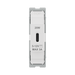 BG GridLite White Moulded White 20W USB-C Charging Module MUSBC20 – front view