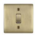 BG Nexus Metal Antique Brass 20A Double Pole Switch NAB30