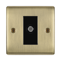 BG Nexus Metal Antique Brass Satellite Socket NAB64B
