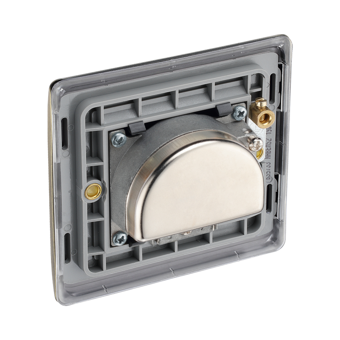 BG Nexus Metal Antique Brass TV/FM/SAT Socket NAB67B