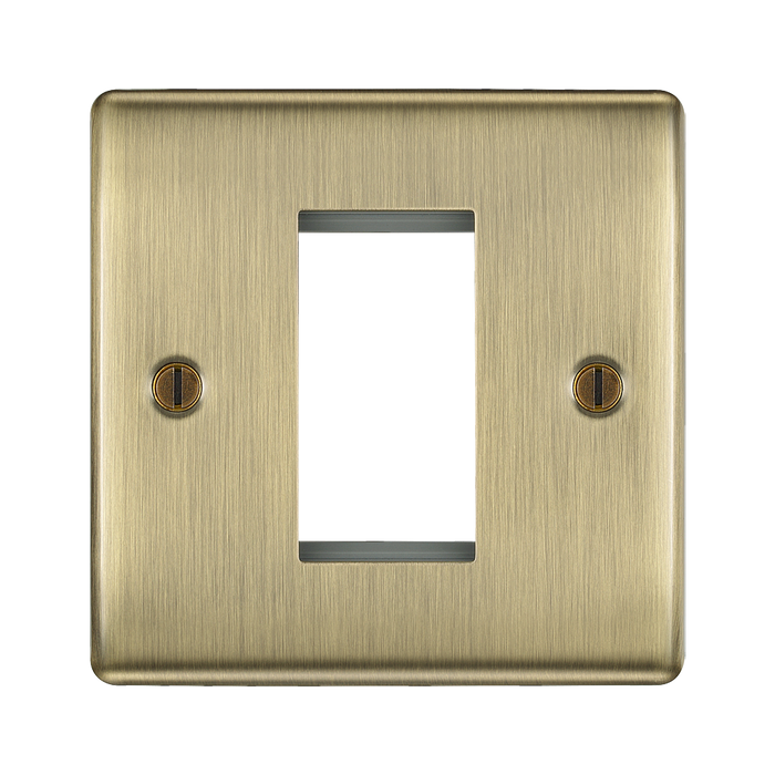 BG Nexus Metal Antique Brass 1G Euro Plate NABEMS1