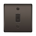 BG Nexus Metal Black Nickel Emergency Key Switch NBN12EL Available from RS Electrical Supplies