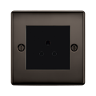 BG Nexus Metal Black Nickel 2A Unswitched Socket NBN28B