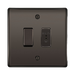 BG Nexus Metal Black Nickel 2W & Emergency Key Switch NBN42EL Available from RS Electrical Supplies