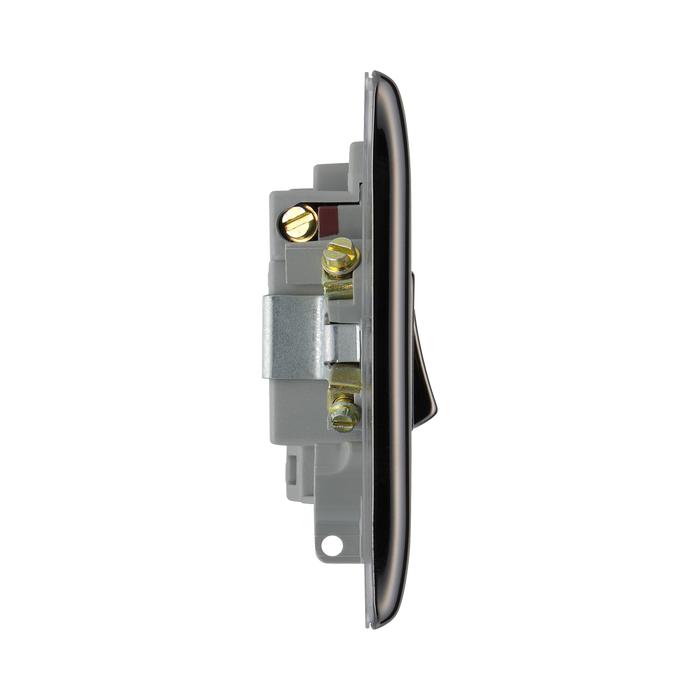 BG Nexus Metal Black Nickel 13A Switched Spur NBN50