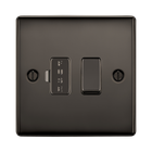 BG Nexus Metal Black Nickel 13A Switched Spur NBN50