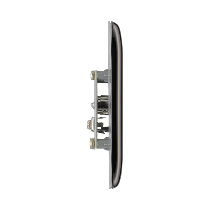 BG Nexus Metal Black Nickel Co-axial Socket NBN60