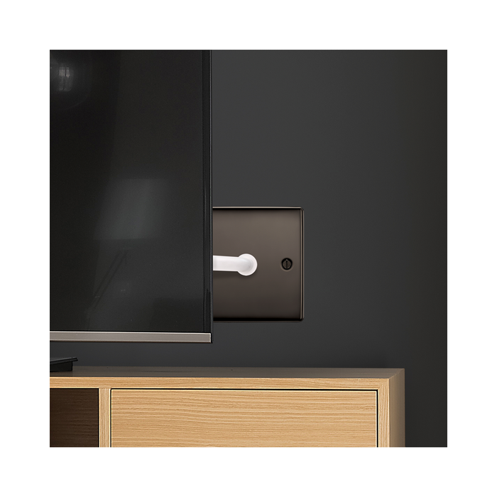 BG Nexus Metal Black Nickel Co-axial Socket NBN60