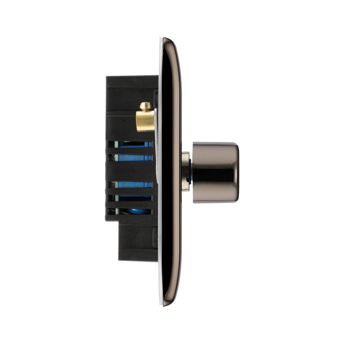 BG Nexus Metal Black Nickel 3G Dimmer Switch NBN83