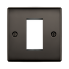 BG Nexus Metal Black Nickel 1G Euro Plate NBNEMS1