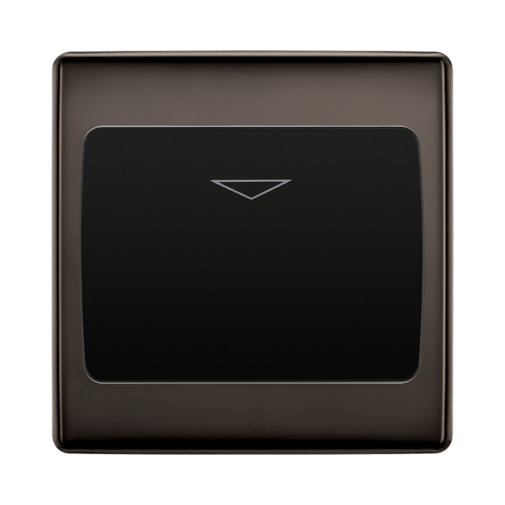 BG Nexus Metal Black Nickel Hotel Key Card Switch NBNKYCSB | RS ...