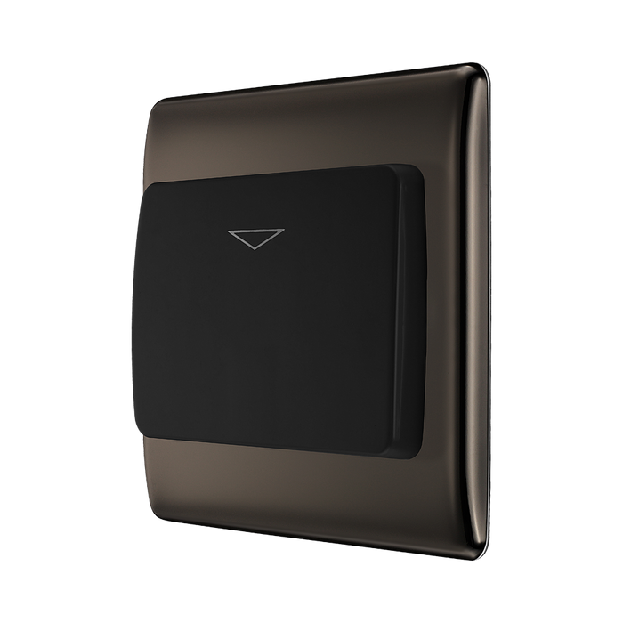 BG Nexus Metal Black Nickel Hotel Key Card Switch NBNKYCSB