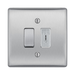 BG Nexus Metal Brushed Steel 2W & Emergency Key Switch NBS42EL Available from RS Electrical Supplies
