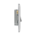 Metallic four-switch panel on a white background profile