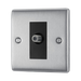 BG Nexus Metal Brushed Steel Satellite Socket NBS64B additional product image 3