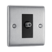 BG Nexus Metal Brushed Steel Satellite Socket NBS64B additional product image 2
