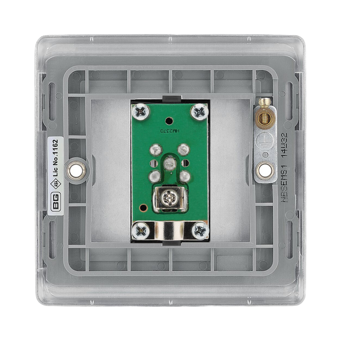 BG Nexus Metal Brushed Steel Satellite Socket NBS64B additional product image 4
