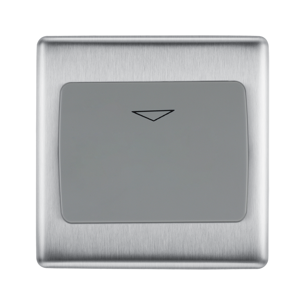 BG Nexus Metal Brushed Steel Hotel Key Card Switch NBSKYCSG | RS ...