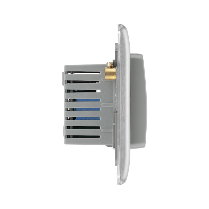 BG Nexus Metal Brushed Steel Hotel Key Card Switch NBSKYCSG