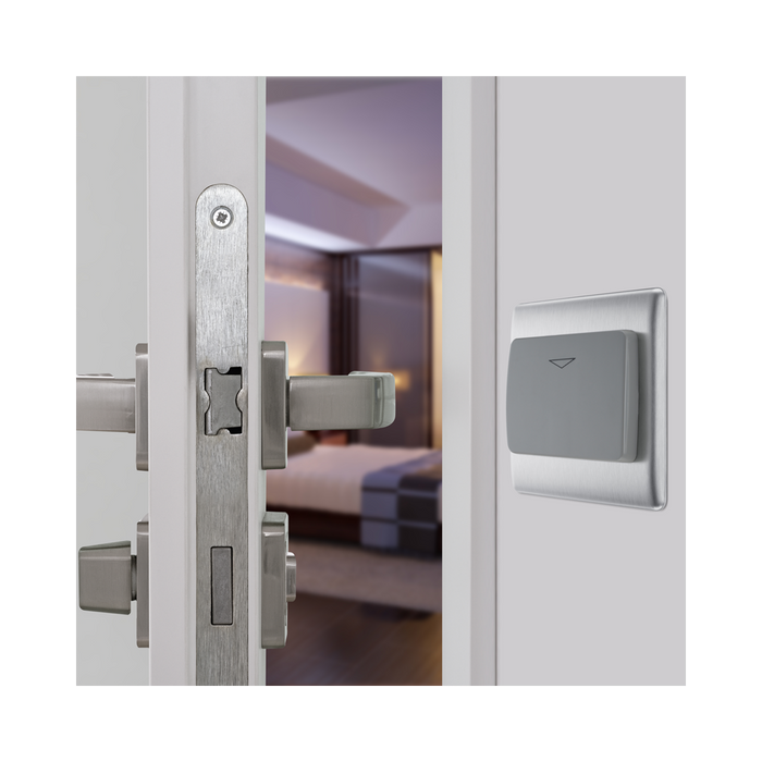 BG Nexus Metal Brushed Steel Hotel Key Card Switch NBSKYCSG