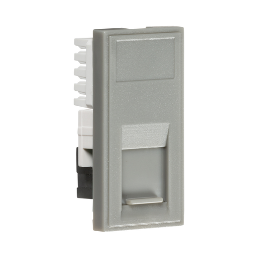 CAT6A RJ45 Outlet Module – Grey