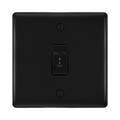 BG Nexus Metal Matt Black Emergency Key Switch NFB12EL Available from RS Electrical Supplies