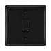 BG Nexus Metal Matt Black 20A Double Pole Switch NFB30 Available from RS Electrical Supplies