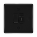 BG Nexus Metal Matt Black 2W & Emergency Key Switch NFB42EL Available from RS Electrical Supplies