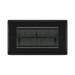 BG Nexus Metal Matt Black 4G Cable Brush Outlet NFBEMR4BR Available from RS Electrical Supplies