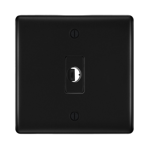 BG Nexus Metal Matt Black Flex Outlet NFBFLEX Available from RS Electrical Supplies