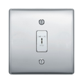 BG Nexus Metal Polished Chrome Emergency Key Switch NPC12EL Available from RS Electrical Supplies