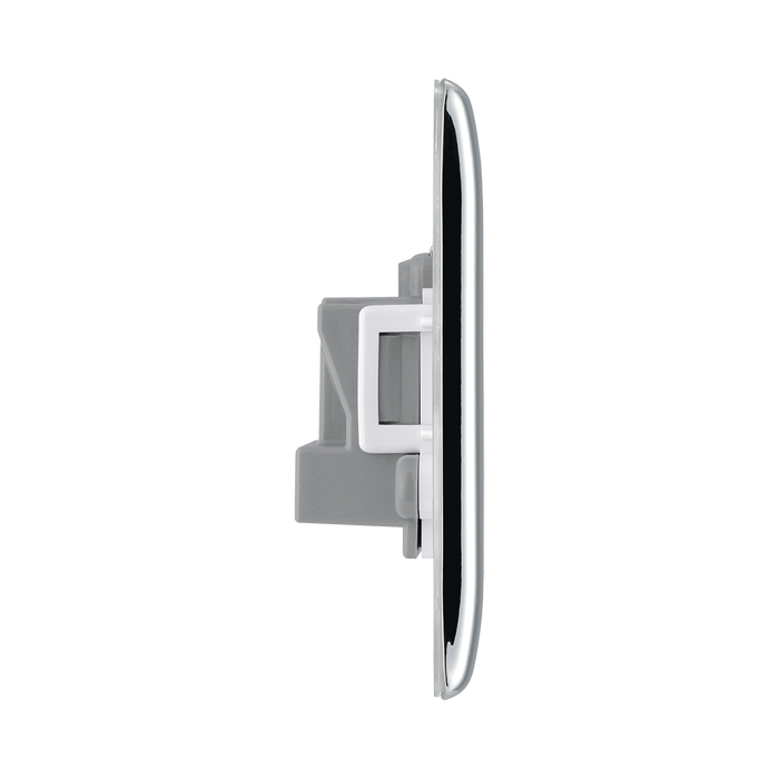 BG Nexus Metal Polished Chrome 5A Unswitched Socket NPC29W