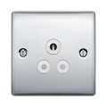 BG Nexus Metal Polished Chrome 5A Unswitched Socket NPC29W