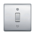 BG Nexus Metal Polished Chrome 20A Double Pole Switch NPC30 Available from RS Electrical Supplies