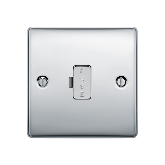 BG Nexus Metal Polished Chrome 13A Unswitched Spur NPC54