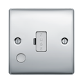 BG Nexus Metal Polished Chrome 13A Unswitched Spur with Flex NPC55