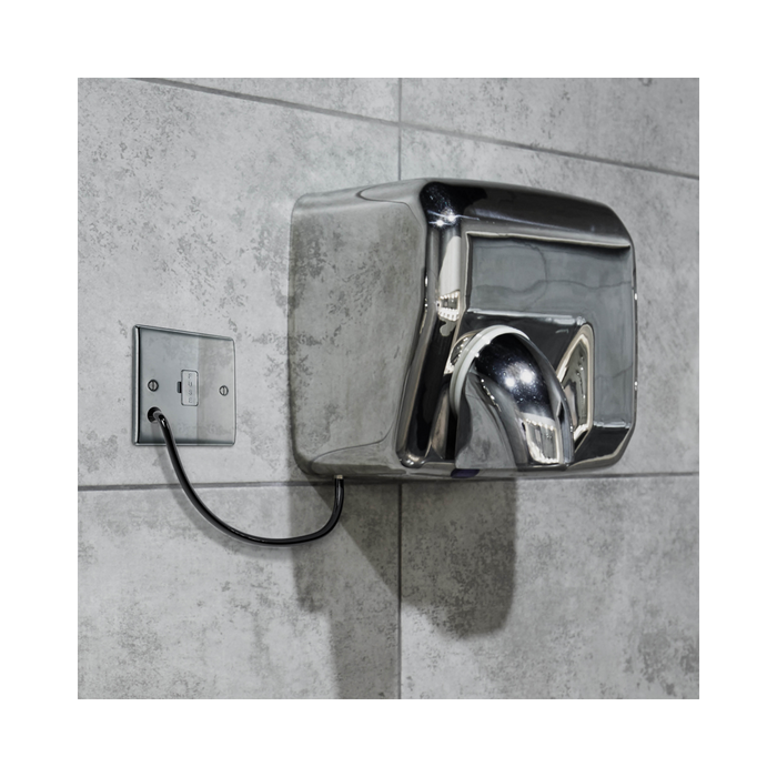 BG Nexus Metal Polished Chrome 13A Unswitched Spur with Flex NPC55