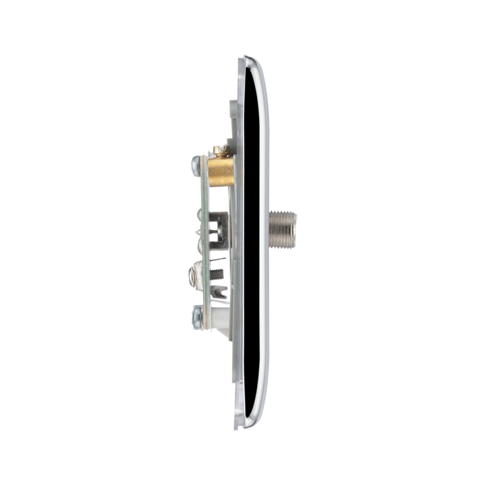 BG Nexus Metal Polished Chrome Satellite Socket NPC64