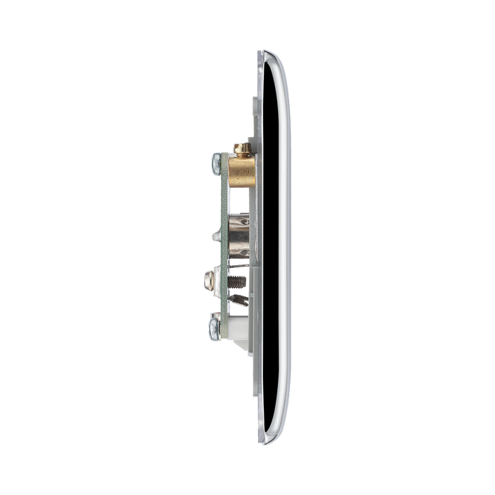 BG Nexus Metal Polished Chrome TV & FM Socket NPC66