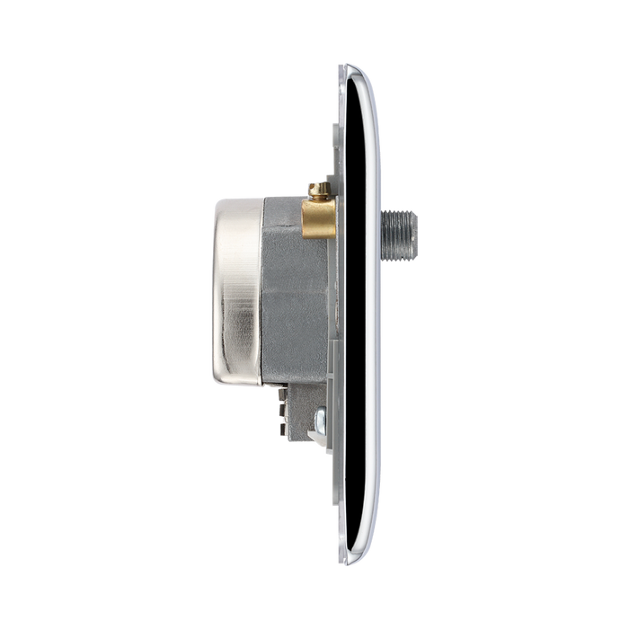 BG Nexus Metal Polished Chrome TV/FM/SAT Socket NPC67W