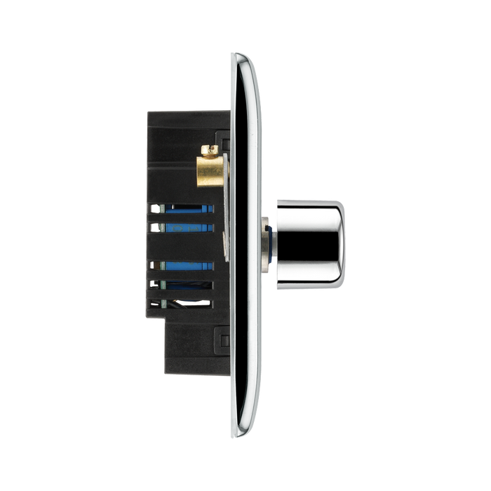 BG Nexus Metal Polished Chrome 1G Dimmer Switch NPC81