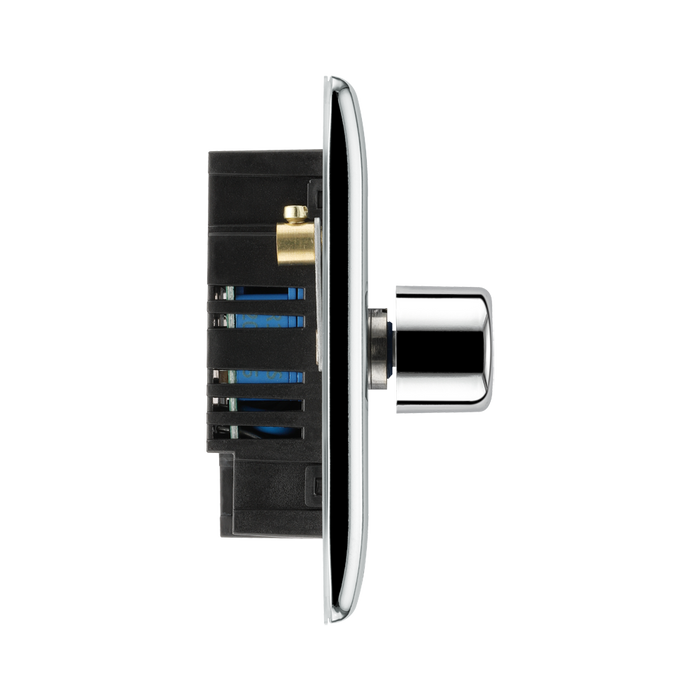 BG Nexus Metal Polished Chrome 2G Dimmer Switch NPC82