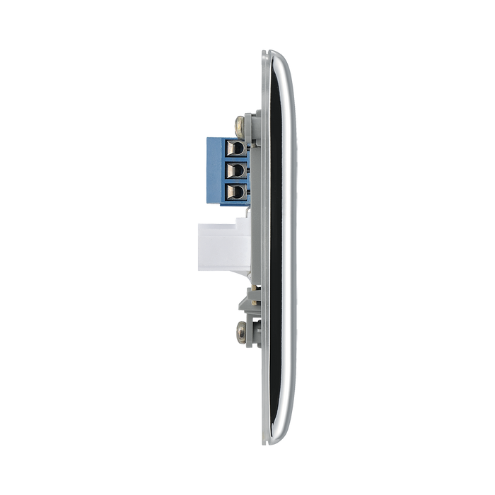 BG Nexus Metal Polished Chrome Secondary Telephone Socket NPCBTS1