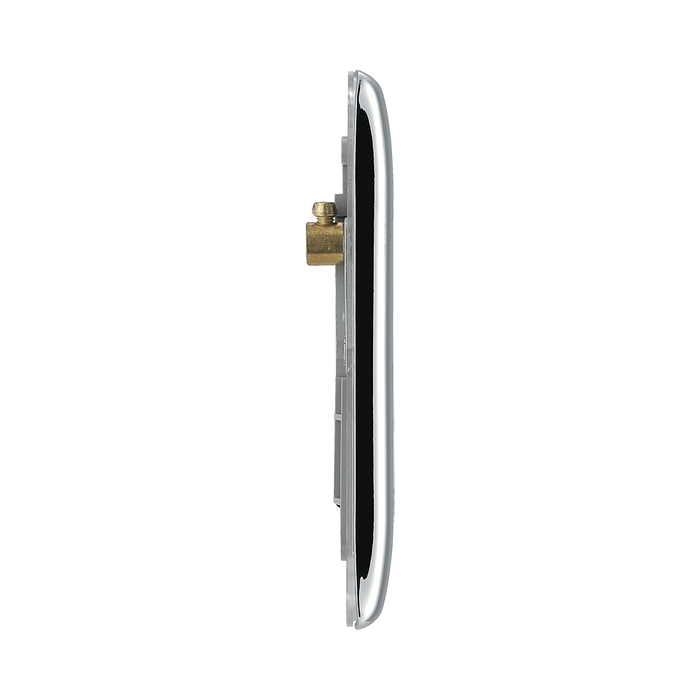 BG Nexus Metal Polished Chrome 1G Euro Plate NPCEMS1