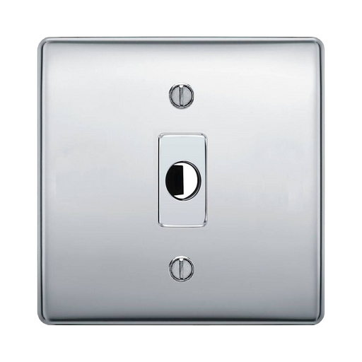 BG Nexus Metal Polished Chrome Flex Outlet NPCFLEX Available from RS Electrical Supplies