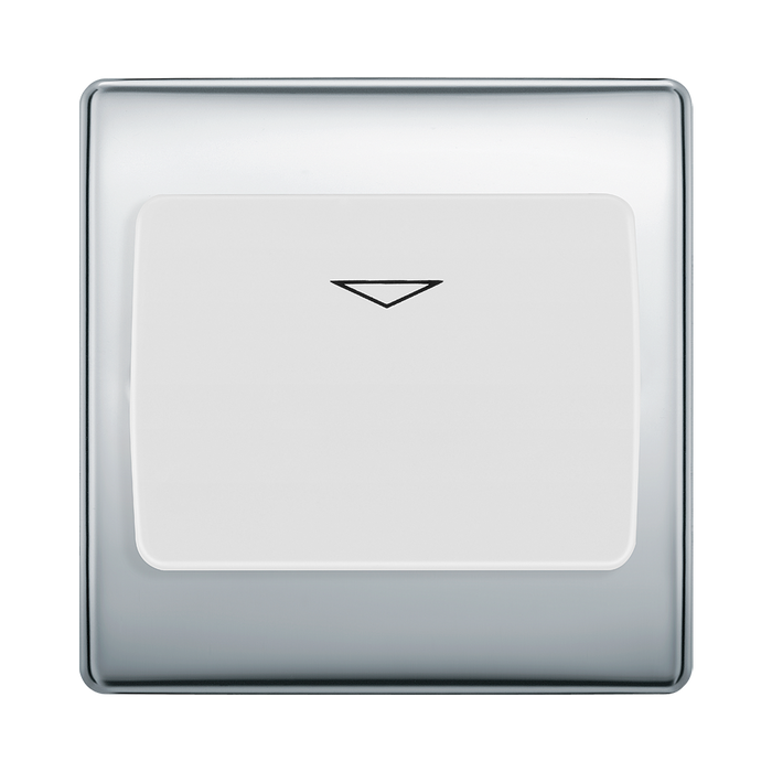 BG Nexus Metal Polished Chrome Hotel Key Card Switch NPCKYCSW