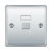 BG Nexus Metal Polished Chrome Cat5e Data Outlet NPCRJ451W Available from RS Electrical Supplies